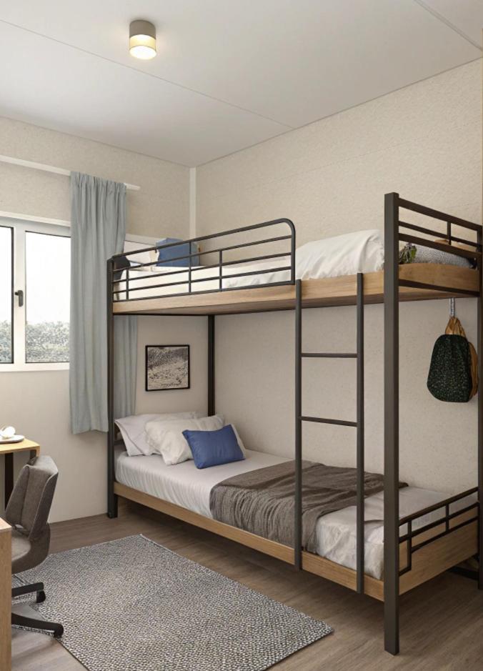 Apartament 逢甲柏斯青年旅棧 Taizhong Zewnętrze zdjęcie